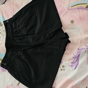 Janie and Jack Girl short, size 10, black.
